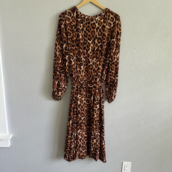 Talbots Button Front Animal Print‎ Size 16 EUC - Picture 5 of 6